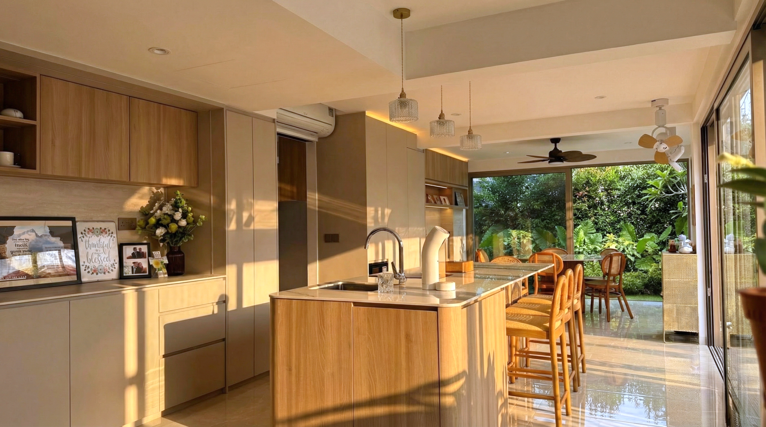 warm minimalist interior singapore