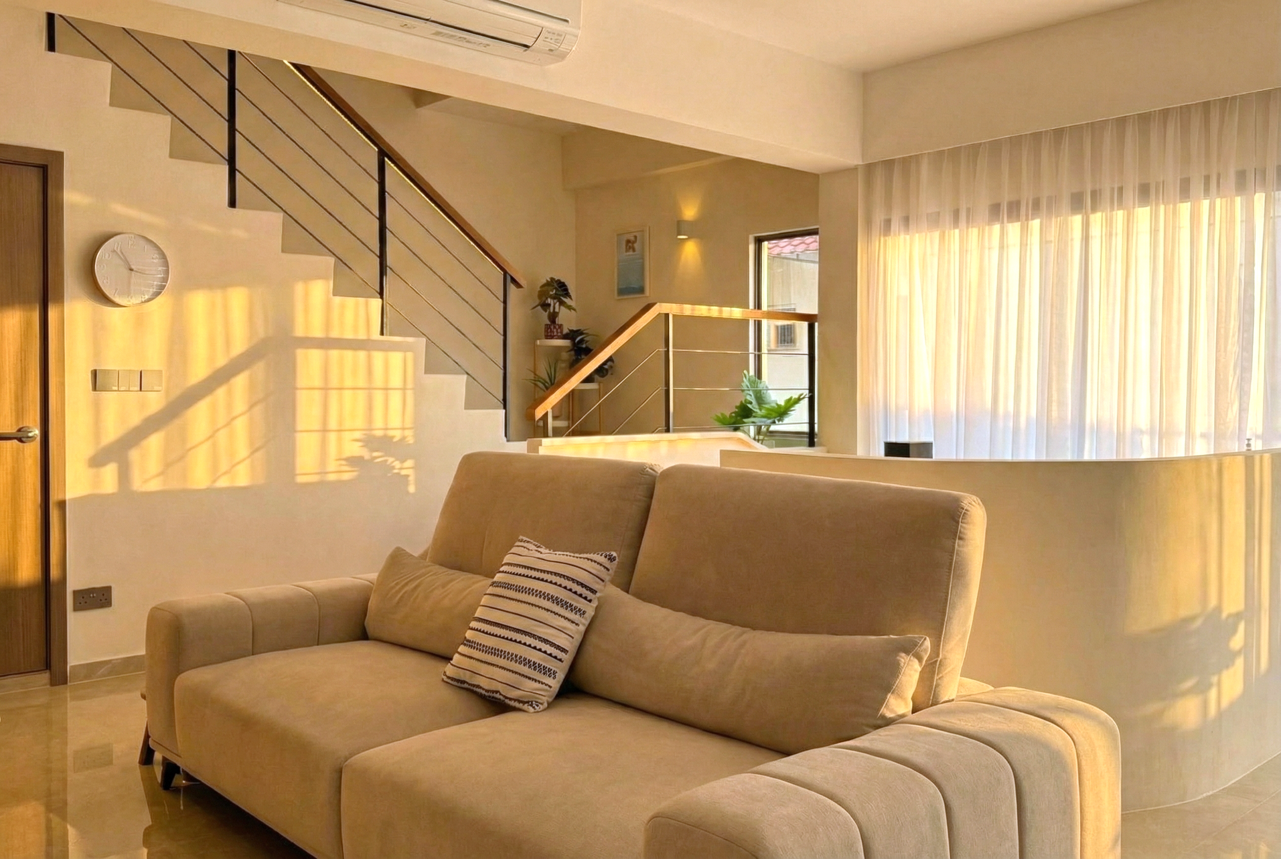landed house interior design singapore living room