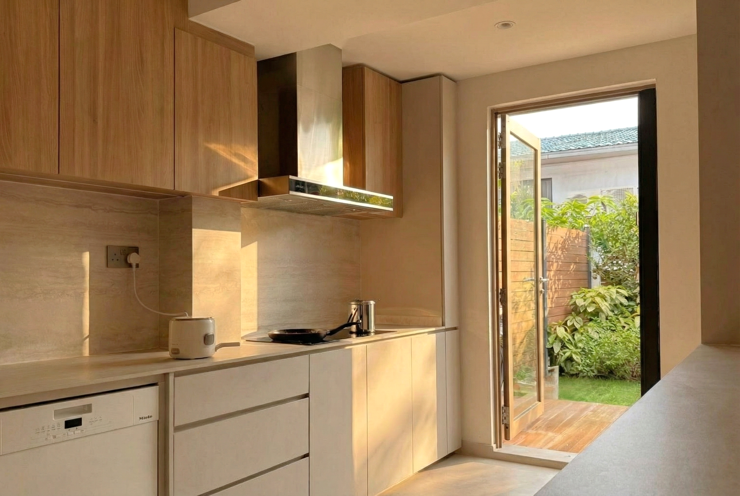 modern landed house kitchen singapore