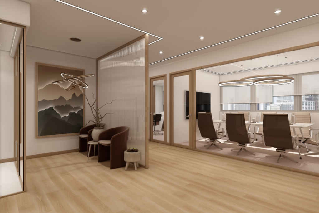 office renovation Singapore modern office interior design meeting room workspace layout commercial interior Singapore